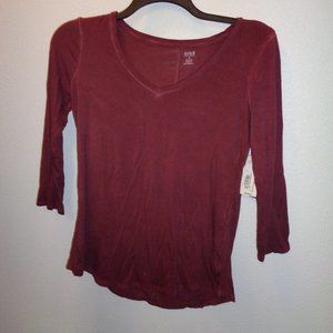 A.N.A. 3/4 Sleeve Top Size Medium NWT